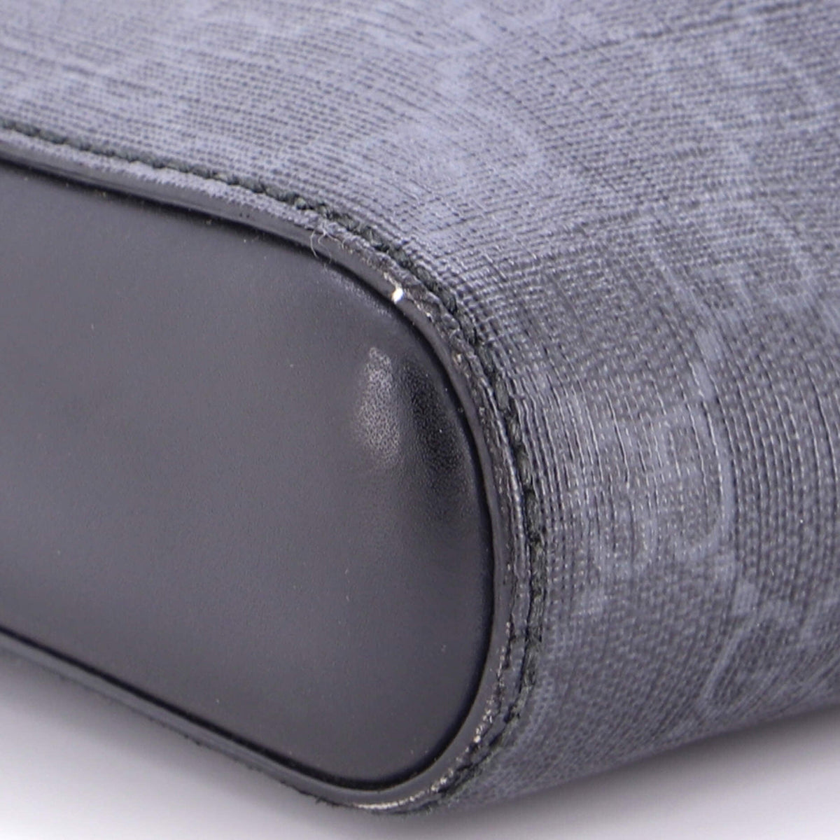 Web Strap Front Zip Messenger Bag GG Coated Canvas Small