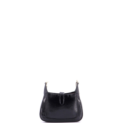 Jackie Notte Chain Hobo Patent Mini