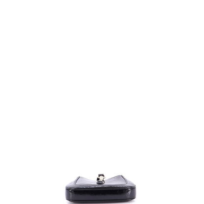 Jackie Notte Chain Hobo Patent Mini