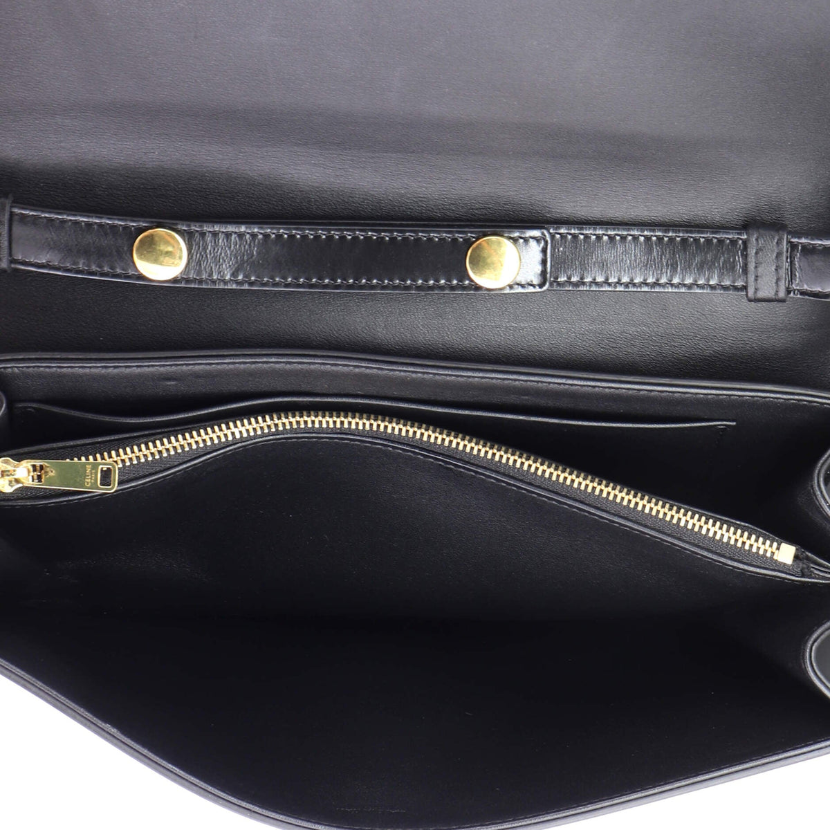 Trapeze Triomphe Shoulder Bag Smooth Calfskin