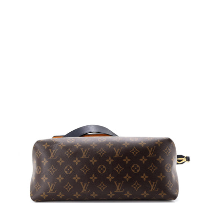 Braided Handle Beaubourg Handbag Monogram Canvas MM