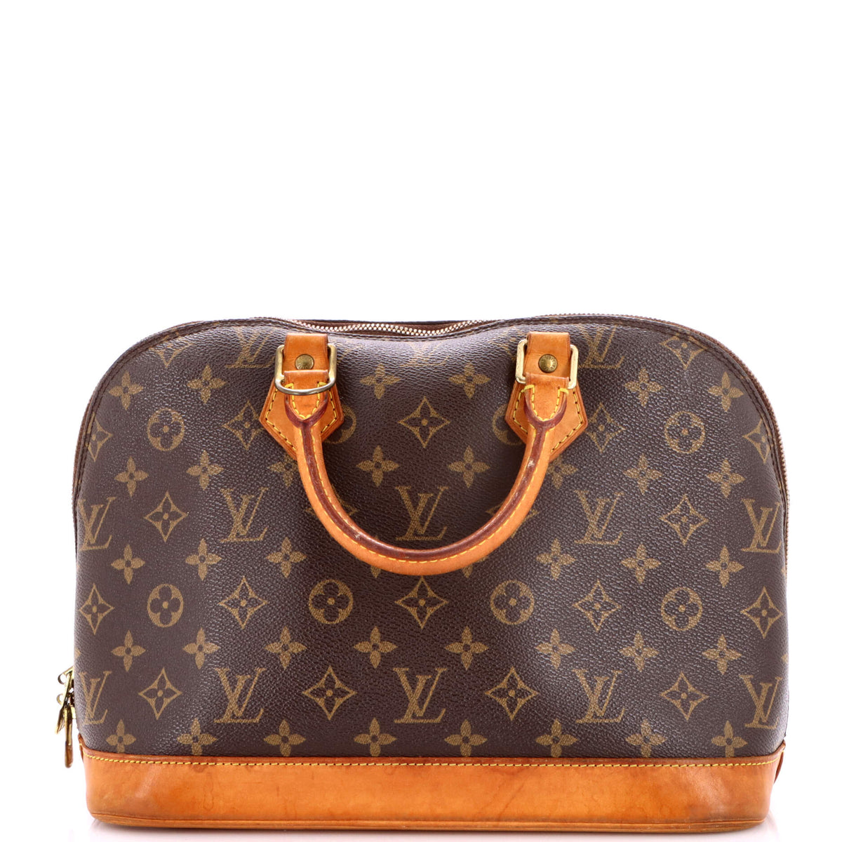 Vintage Alma Handbag Monogram Canvas PM