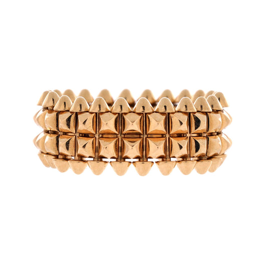 Clash de Cartier 2 Row Ring 18K Rose Gold