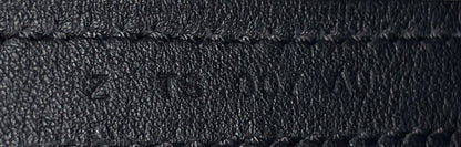 Cabas H en Biais Tote Canvas with Leather 40