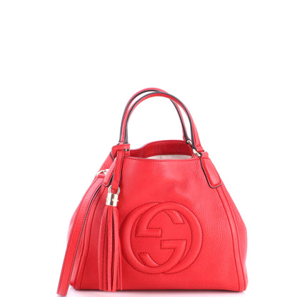 Soho Convertible Shoulder Bag Leather Small