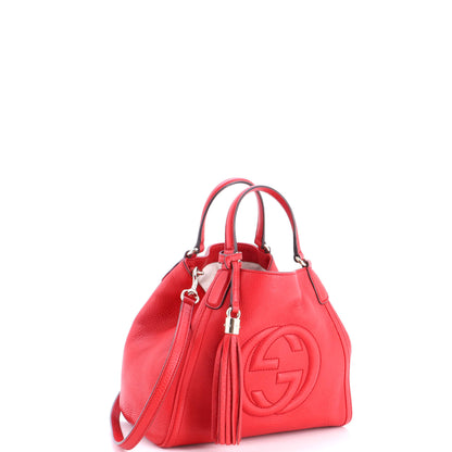 Soho Convertible Shoulder Bag Leather Small