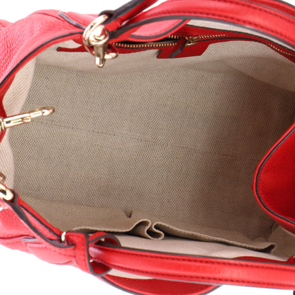 Soho Convertible Shoulder Bag Leather Small