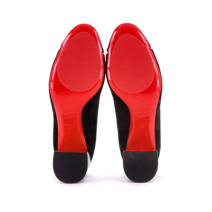 Women's Miss Duvette Pumps Suede and Leather 55