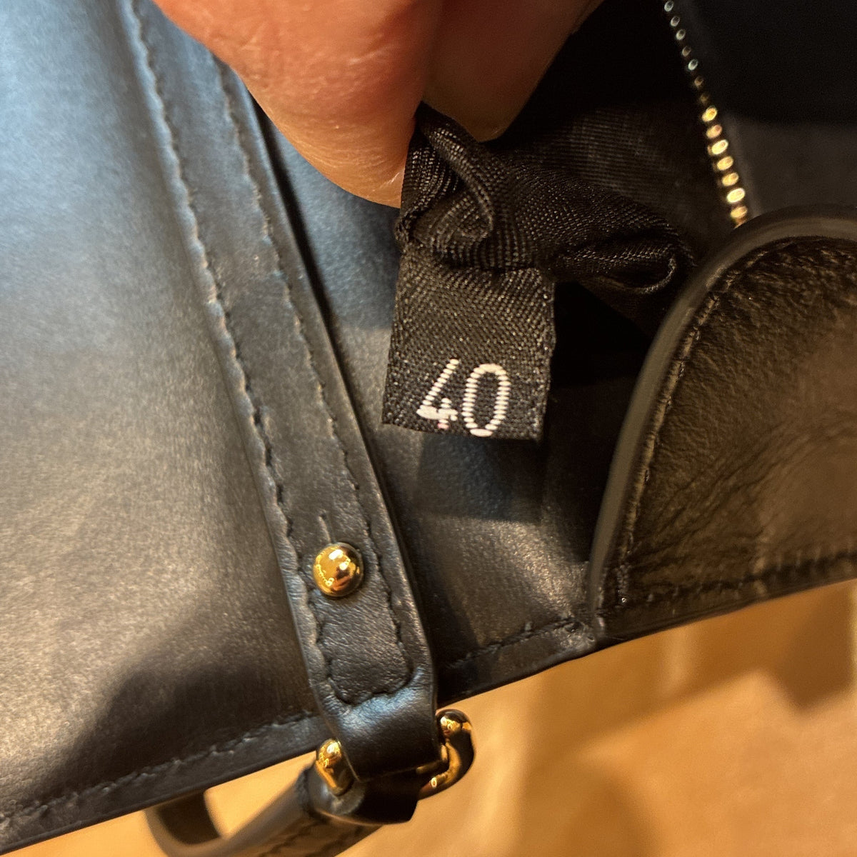 DG Logo Flap Shoulder Bag Leather Small