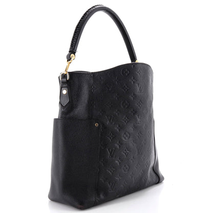 Bagatelle Hobo Monogram Empreinte Leather