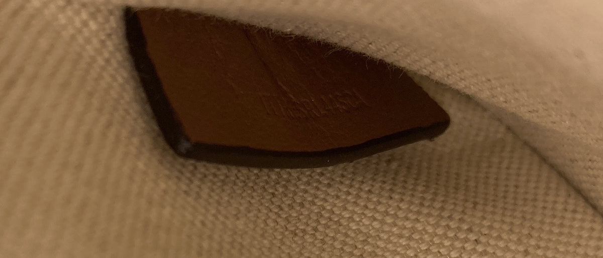 Logo Pocket Tote Canvas with Leather Mini