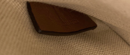 Logo Pocket Tote Canvas with Leather Mini