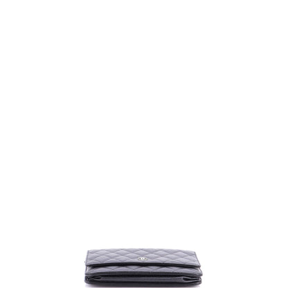Wallet on Chain Quilted Caviar
