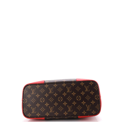 Flandrin Handbag Monogram Canvas and Leather