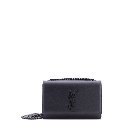 Classic Monogram Crossbody Bag Grainy Leather Small