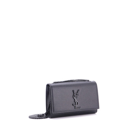 Classic Monogram Crossbody Bag Grainy Leather Small