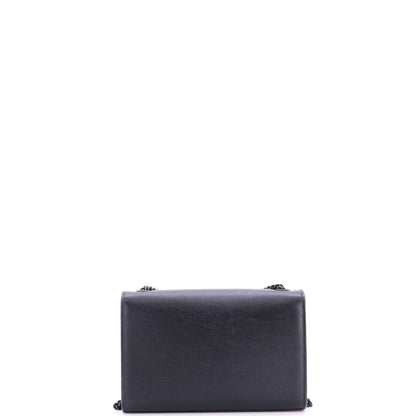 Classic Monogram Crossbody Bag Grainy Leather Small