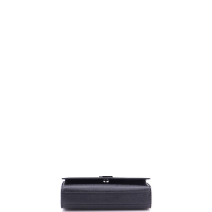 Classic Monogram Crossbody Bag Grainy Leather Small