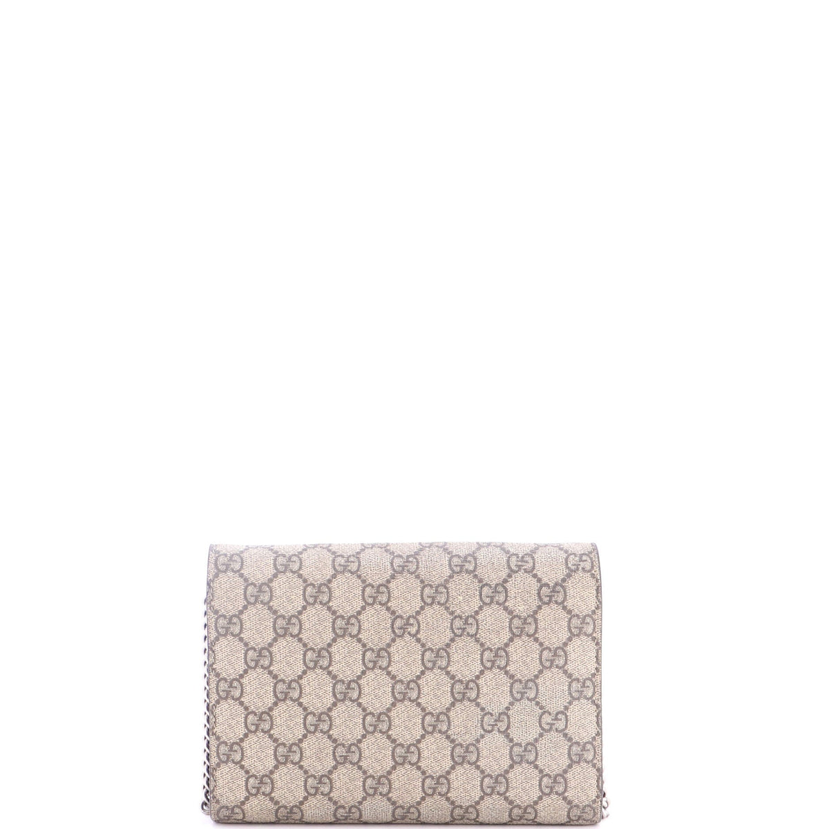 Dionysus Chain Wallet GG Coated Canvas Small