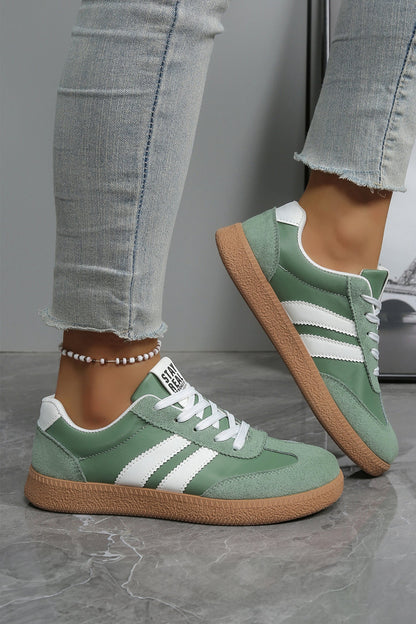 Threaded Pear Goldie Leather Lace Up Shoes