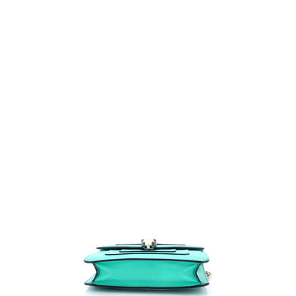Serpenti Forever Square Shoulder Bag Leather Small