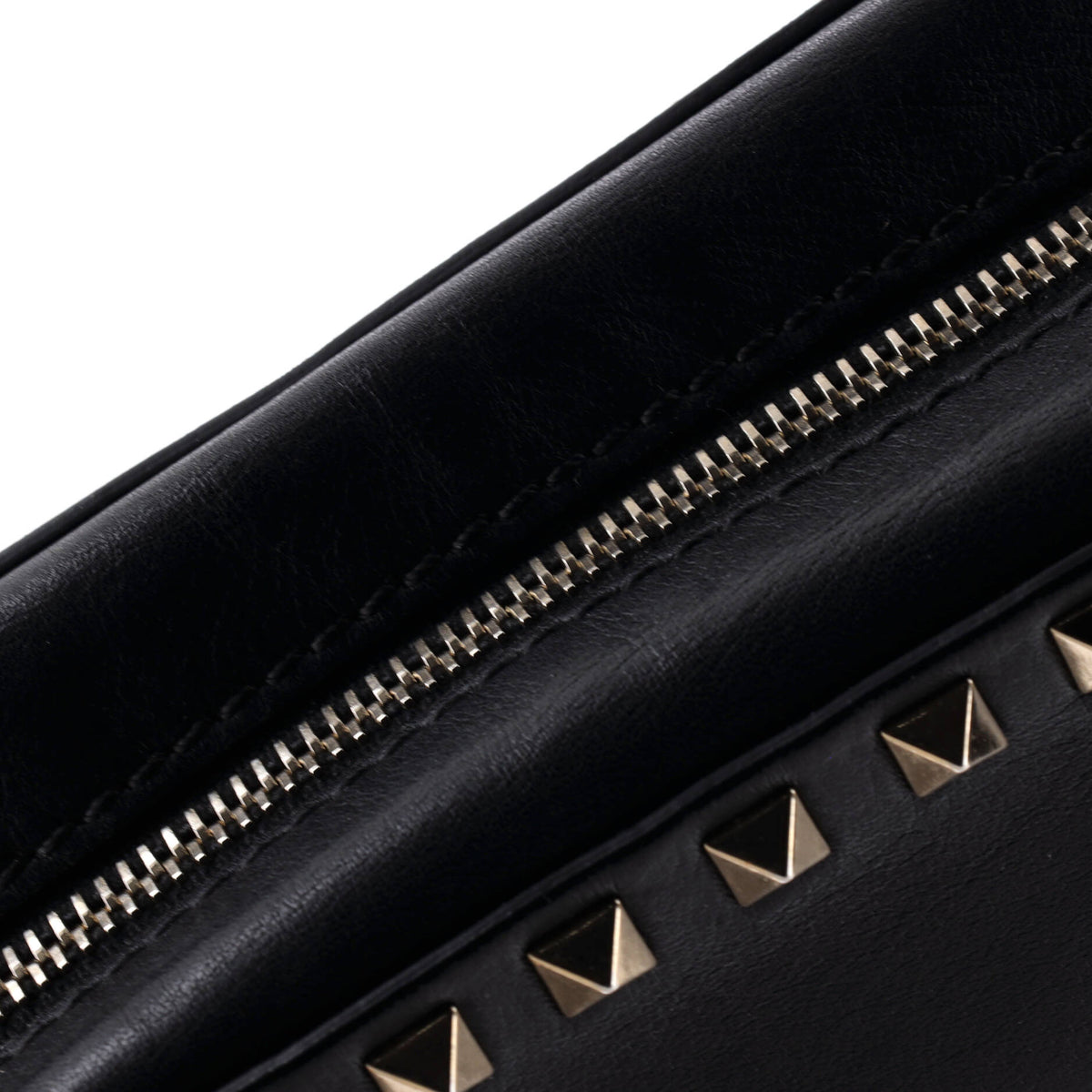 Rockstud Camera Crossbody Bag Leather