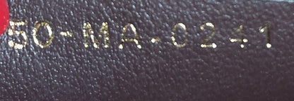 Saddle Handbag Mizza Embroidered Canvas Medium