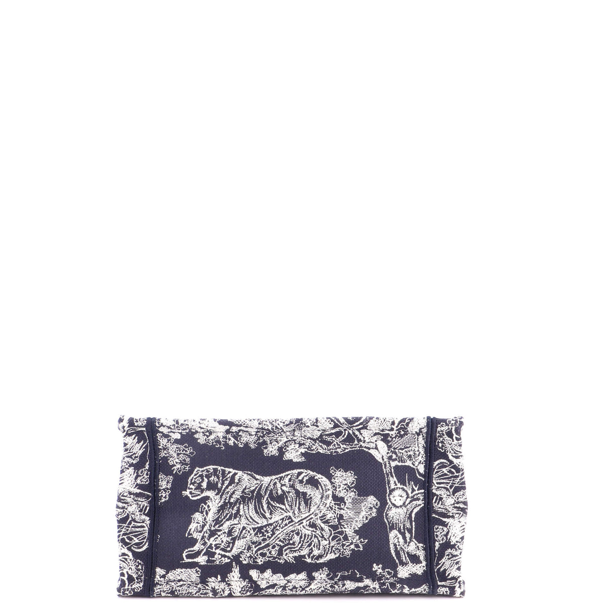 Book Tote Embroidered Canvas Small