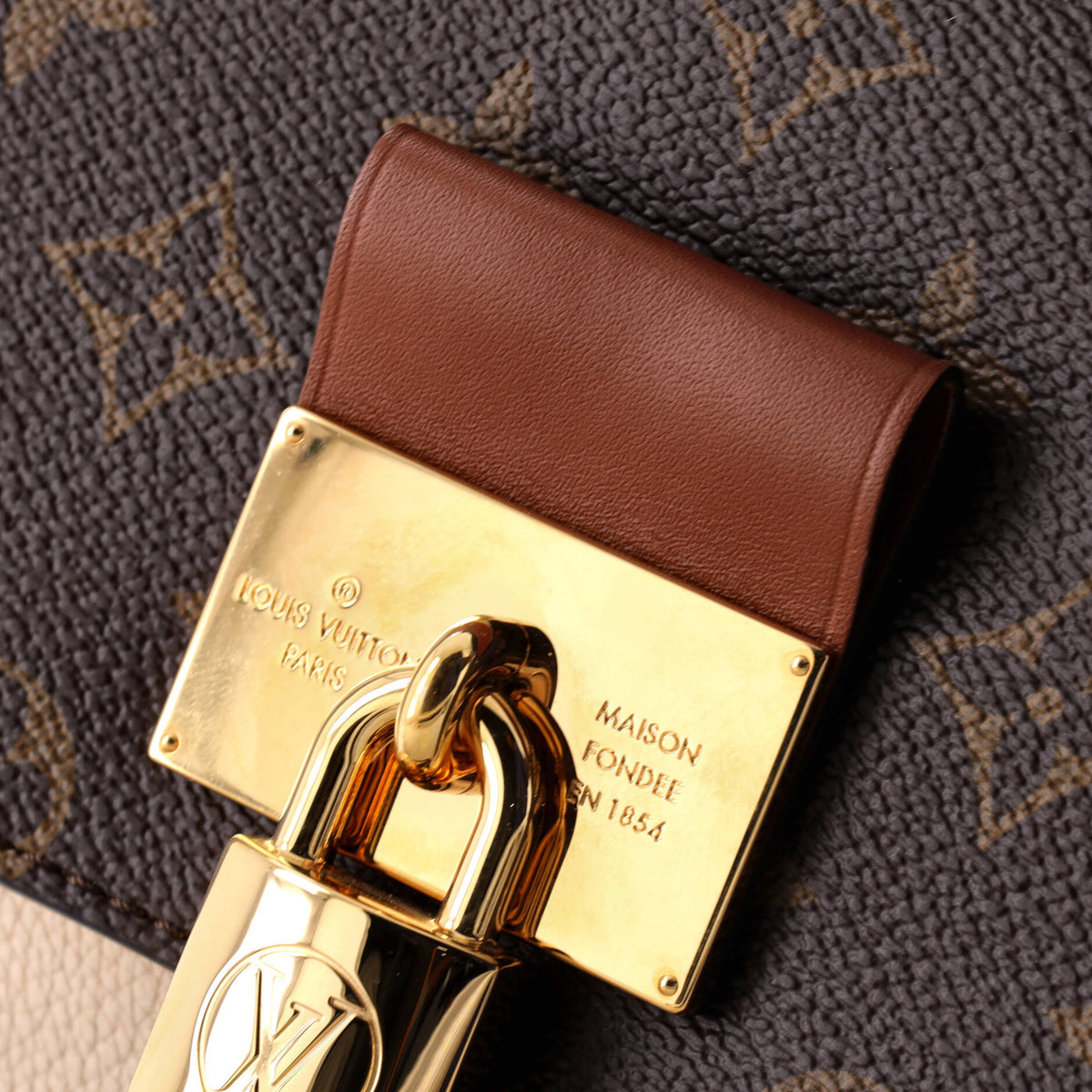 Vaugirard Handbag Monogram Canvas with Leather