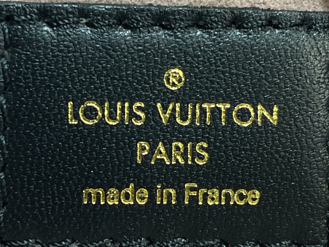 Coussin Bag Monogram Embossed Lambskin PM