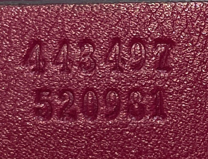 GG Marmont Flap Bag Matelasse Velvet Small