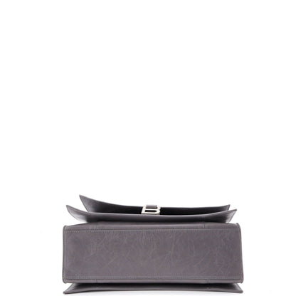 Crush Chain Flap Bag Leather Medium