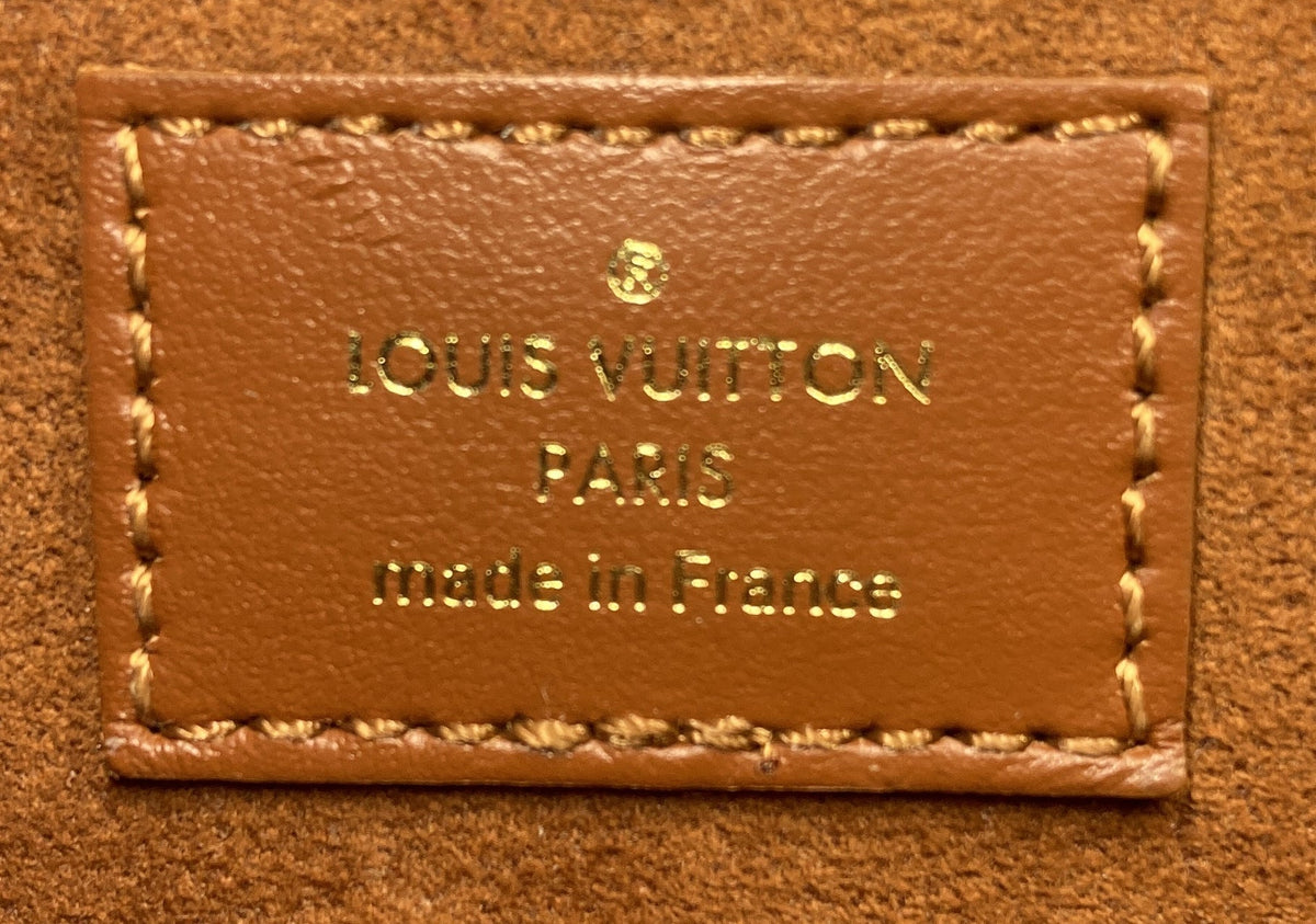 Padlock on Strap Handbag Monogram Canvas and Leather