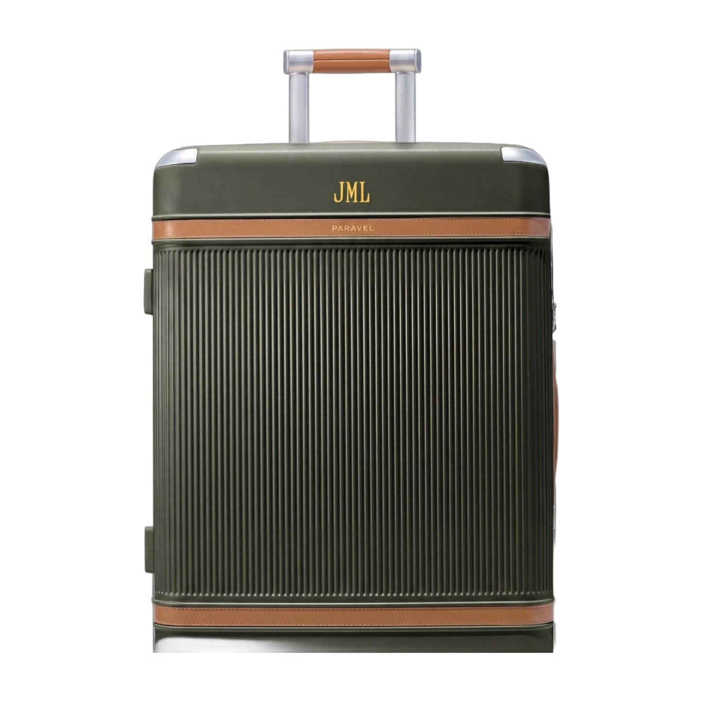 Paravel Aviator Grand 26-Inch Checked Spinner Luggage Safari Green