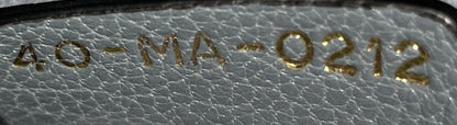 Saddle Handbag with Strap Leather Micro