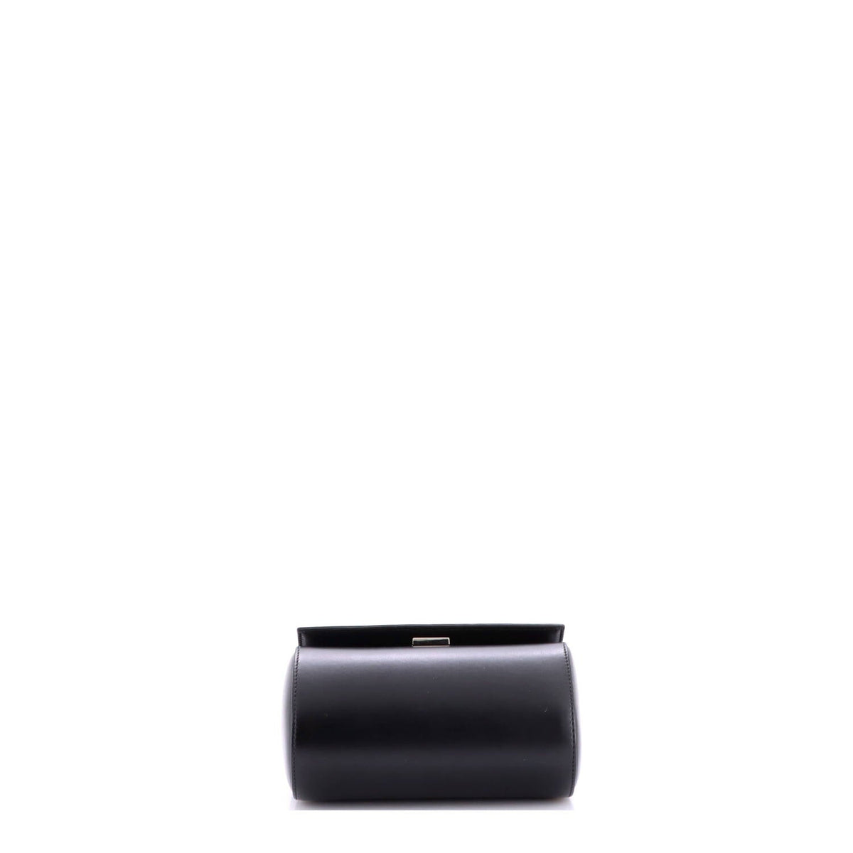 Logo Strap Pandora Box Bag Leather Mini
