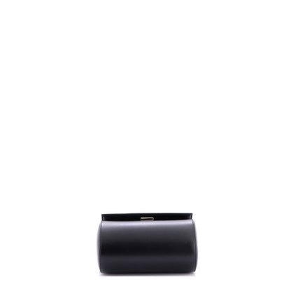 Logo Strap Pandora Box Bag Leather Mini