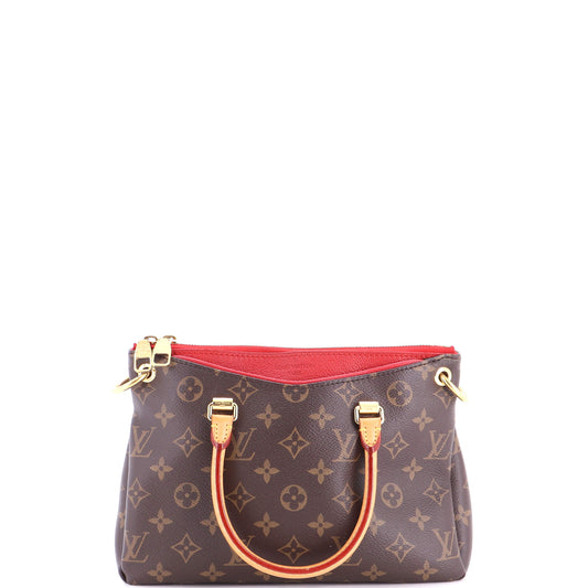 Pallas Tote Monogram Canvas with Leather BB