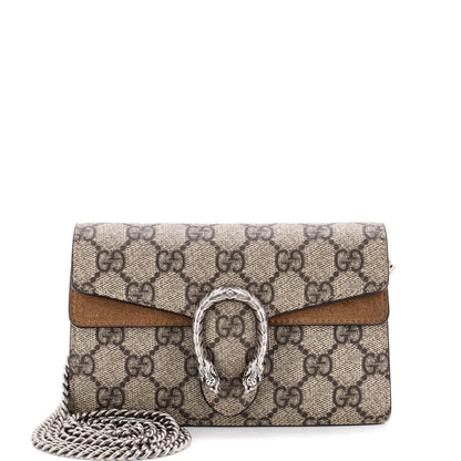 Dionysus Bag GG Coated Canvas Super Mini