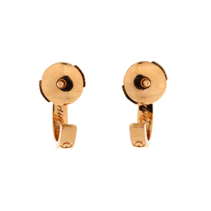 Love Hoop Earrings 18K Rose Gold Small