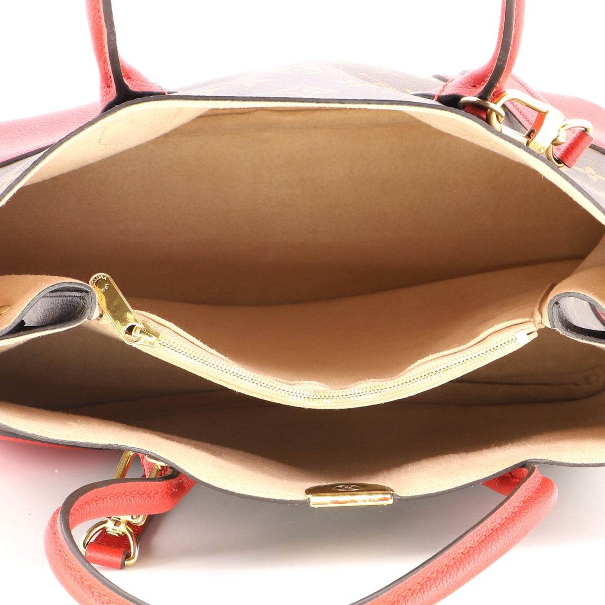 Flandrin Handbag Monogram Canvas and Leather