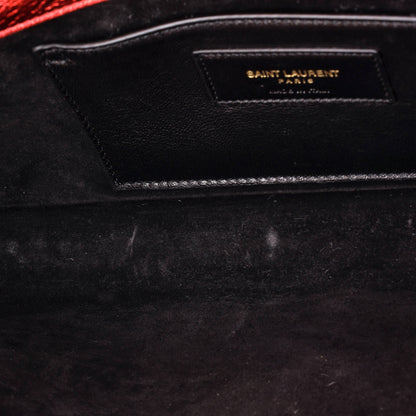 Classic Monogram Tassel Clutch Leather Long