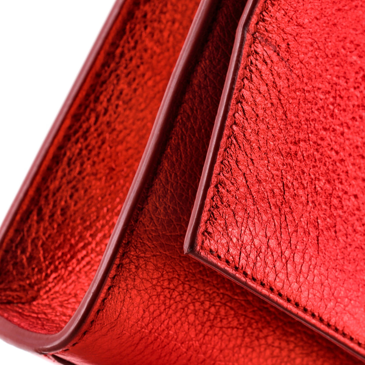 Classic Monogram Tassel Clutch Leather Long