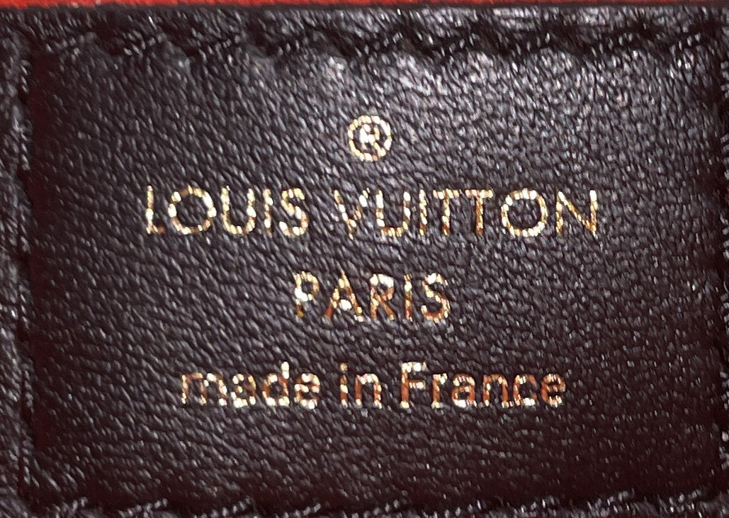 Coussin Bag Monogram Embossed Lambskin BB