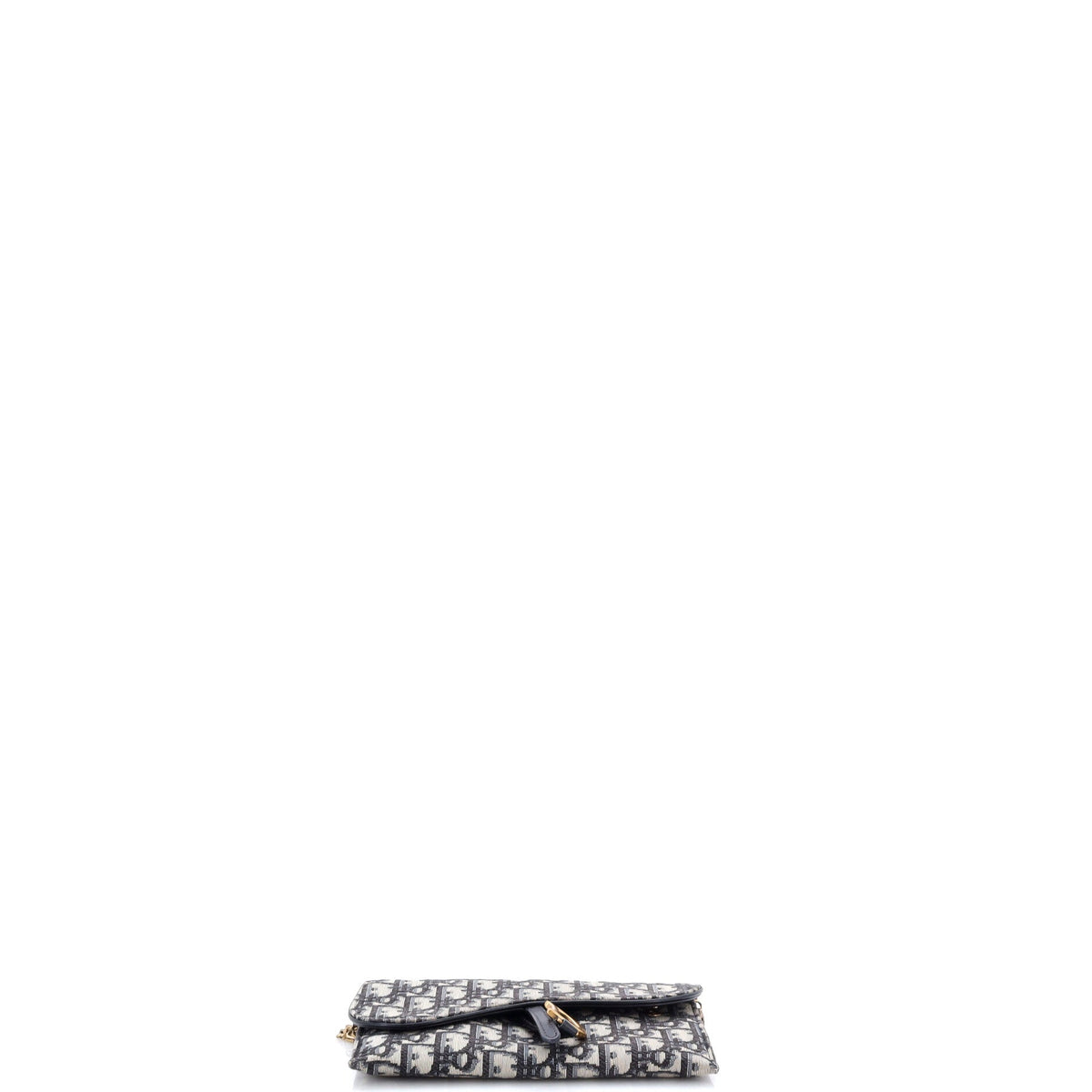 Saddle Chain Wallet Oblique Canvas