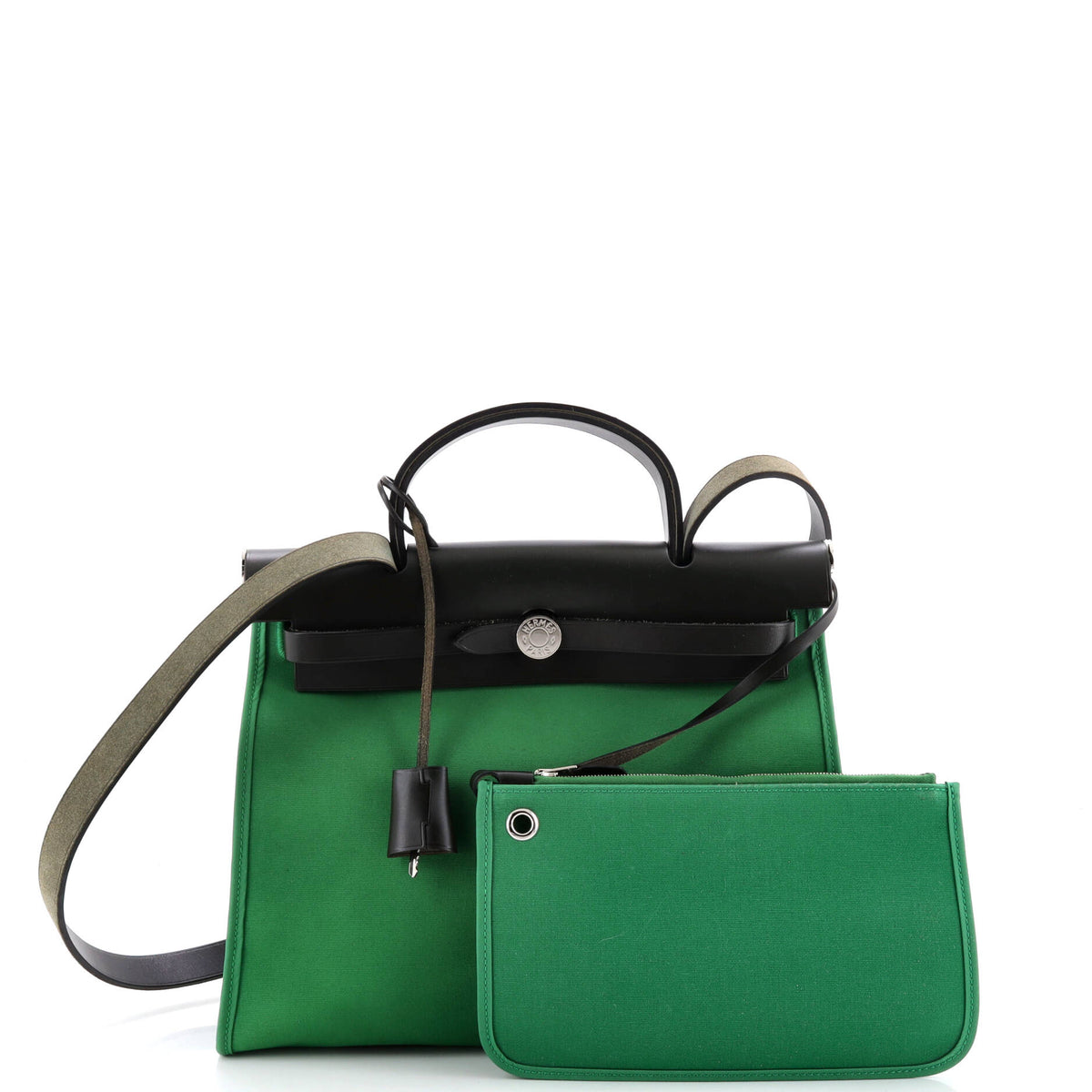 Herbag Zip Leather and Toile 31