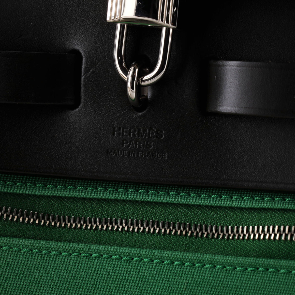 Herbag Zip Leather and Toile 31
