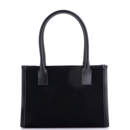 By My Side Tote Canvas with Leather Small
