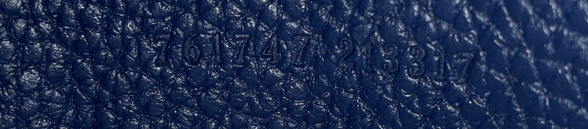 Zip Messenger Bag Jumbo GG Embossed Leather Small