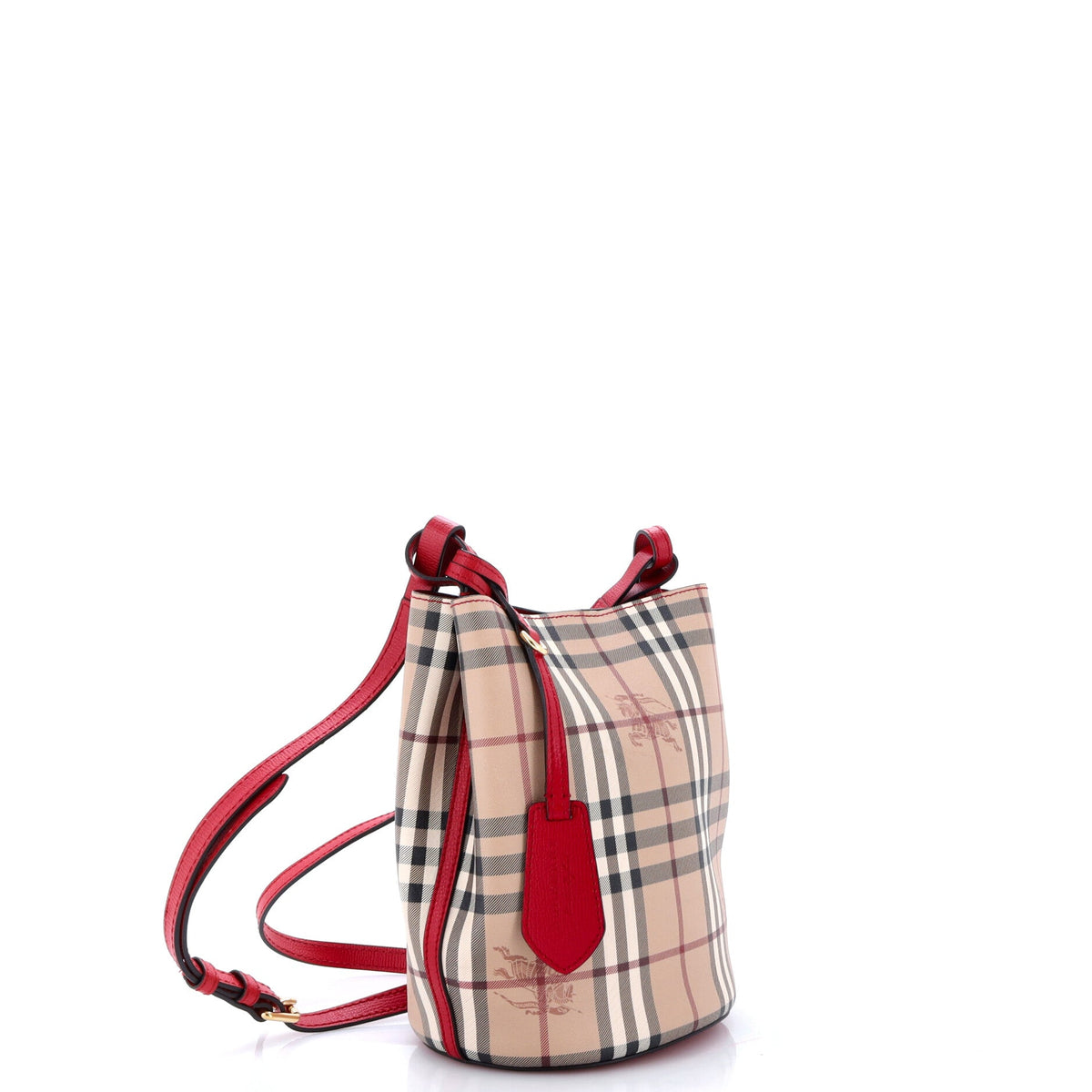 Lorne Bucket Bag Haymarket Coated Canvas Small